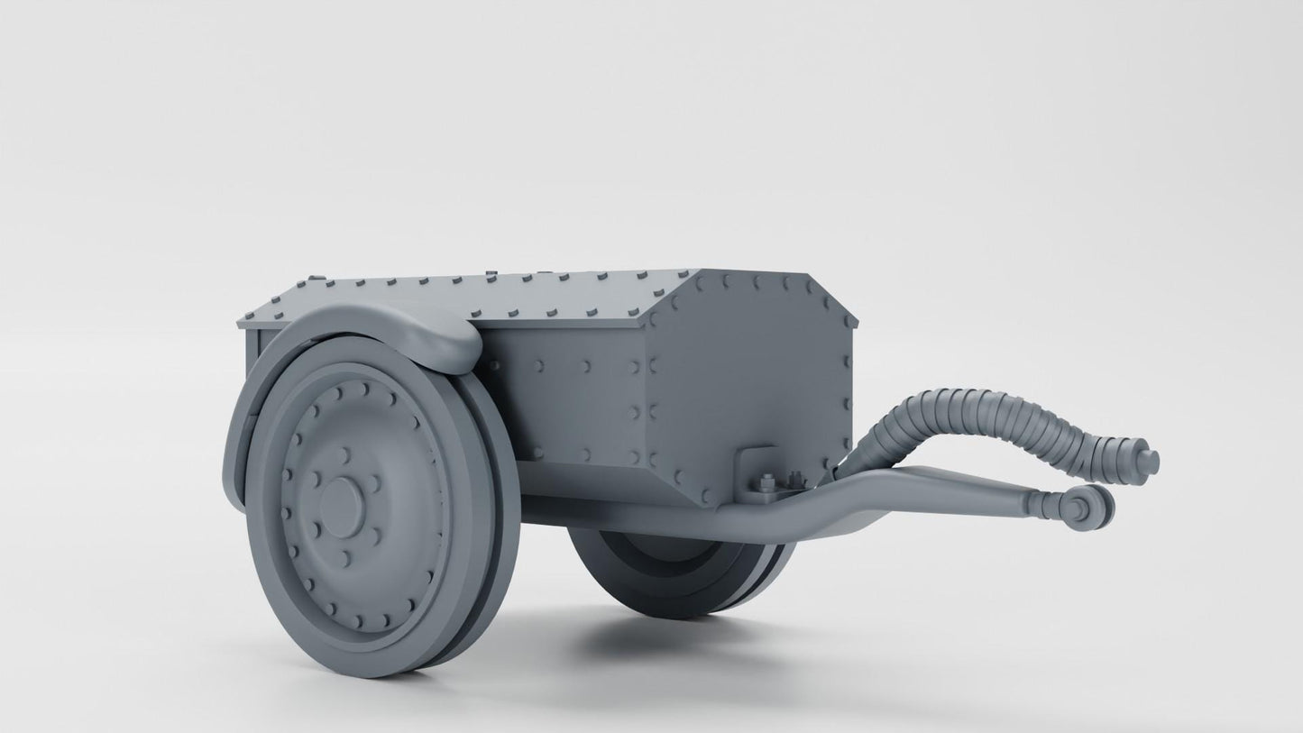 BA Battlegroup Fiat-Ansaldo CV33 Lanciaflamme flamethrower tankette (WW2 Italy ) 3D Printed Various Scales