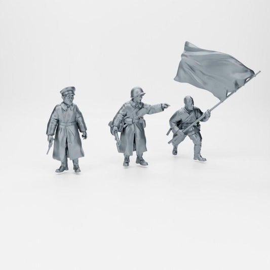 Soviet HQ (late War Fall of Berlin) (USSR) (Soviet, WW2) Various Scales BA