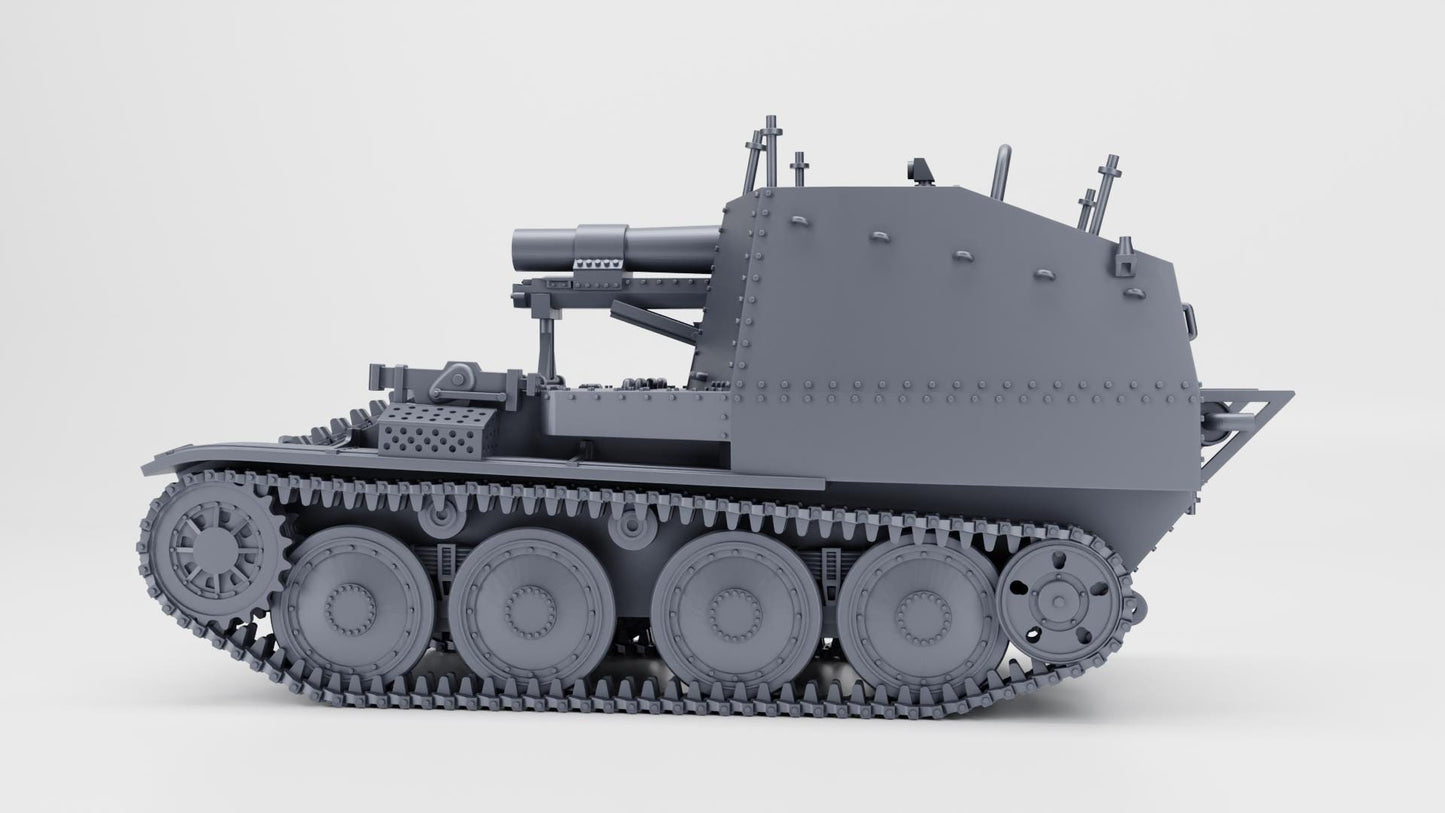BA Battlegroup sIG 33 auf Panzer 38(t) Ausf.K Grille  (Germany, WW2) Various Scales