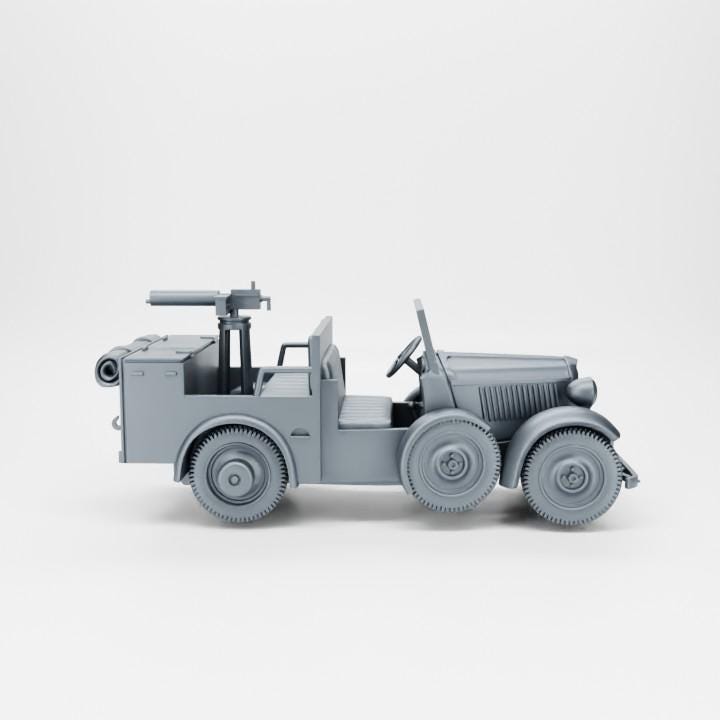 BA Battlegroup PzInz 302 - Fiat 508-518 with machine gun (Poland WW2)