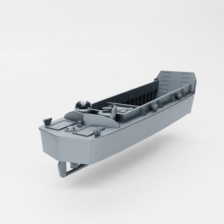 Higgins Boat Model – 3D Printed WWII Landing Craft, D-Day Diorama