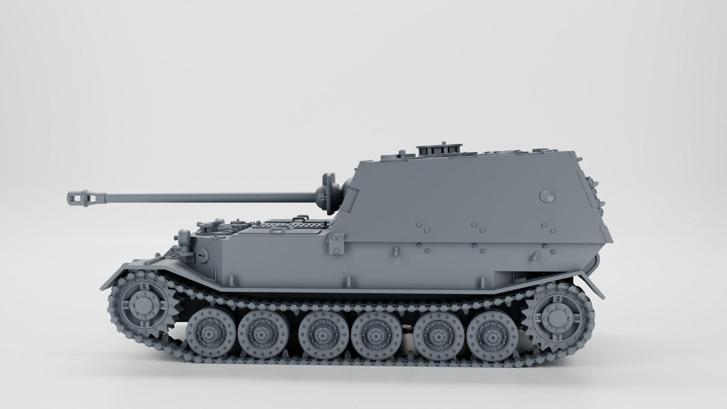 Panzerjager Tiger "Elefant" Model: 8.8 cm PaK 43, WW2 Germany (Various Scales)