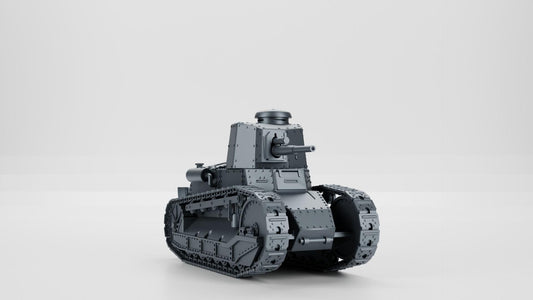 BA Battlegroup Italian Fiat 3000 mod.30 Interwar  (WW2 Italy ) 3D Printed Various Scales