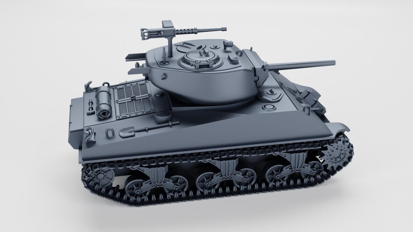 Ba Battlegroup Sherman M4A3E2 Jumbo Cobra King (US, WW2) (USA, WW2) Various Scales