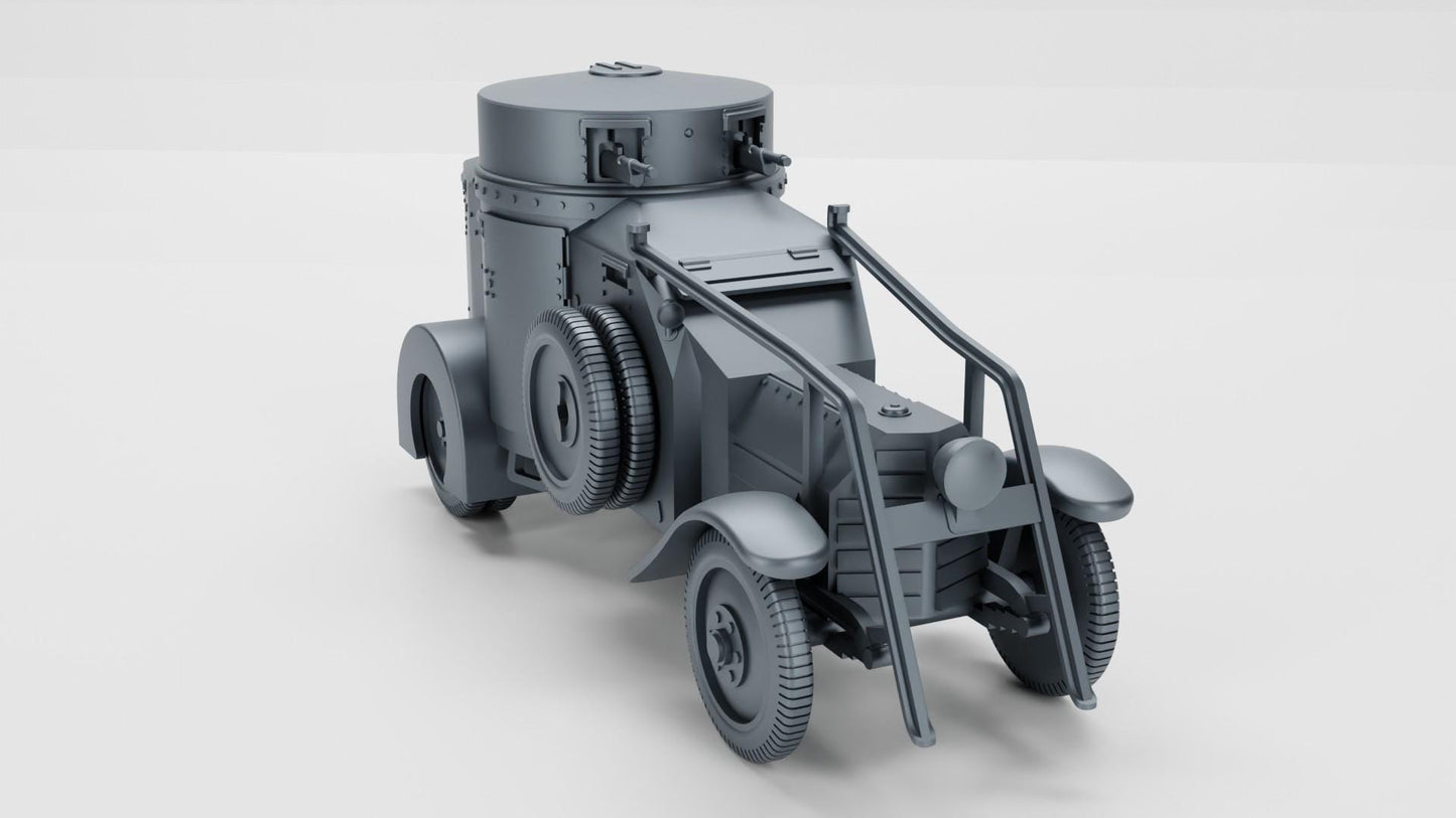 BA Battlegroup Italian Lancia 1ZM Interwar  (WW2 Italy ) 3D Printed Various Scales