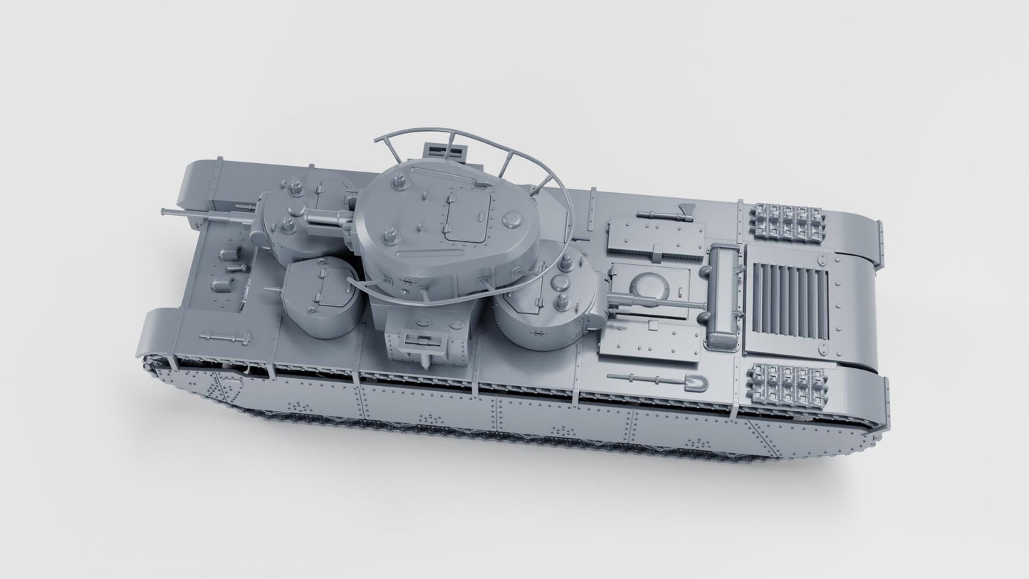 BA Battlegroup Heavy tank T-35A (Soviet, WW2) Various Scales
