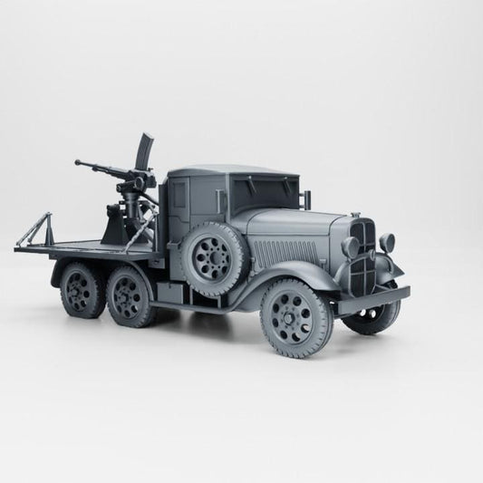 Type 98 AA Machine Cannon Carrier: Resin IJA WW2 Miniature