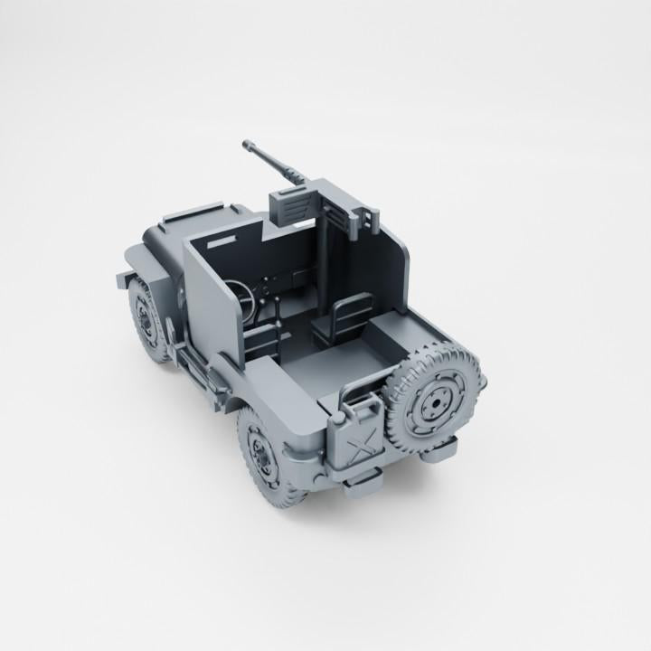 Battlegroup US Jeep Willys MB 4x4  (USA, Ww2) Various Scales Ba