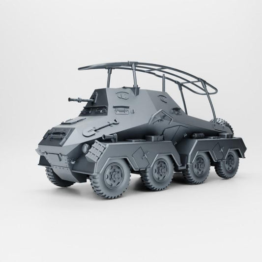 3D Printed Sd.Kfz.263 – WWII German Wargaming Model (28mm / 1:56 Scale)