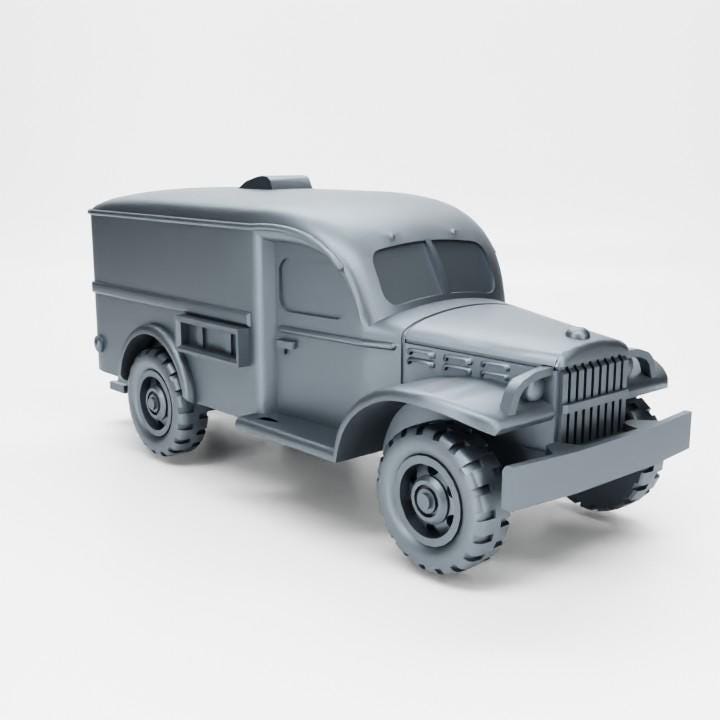BA Battlegroup US Dodge WC54 Ambulance (USA, WW2)
