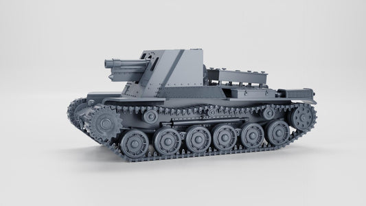 Type 4 Ho-Ro SPG-1 - WWII Resin Tank Model (Multiple Scales)