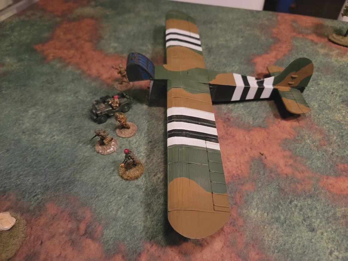Waco CG-4 Military Transport Glider (US,Ww2) Wargaming Terrain PLA Print