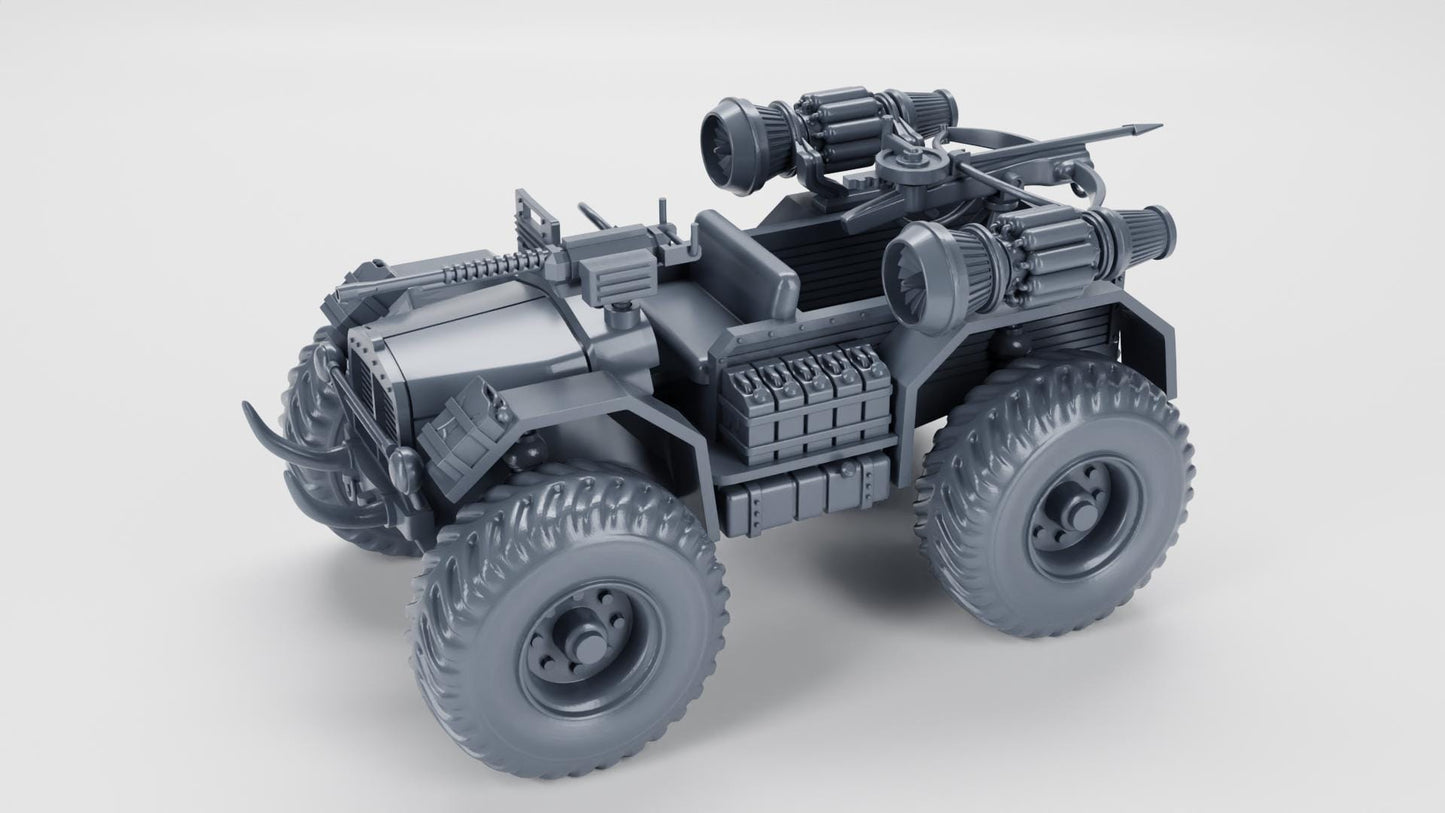 Camionetta Desertica AS 43 (Italy, WW2) K47 Fallout Gaslands Weird War II 1-64