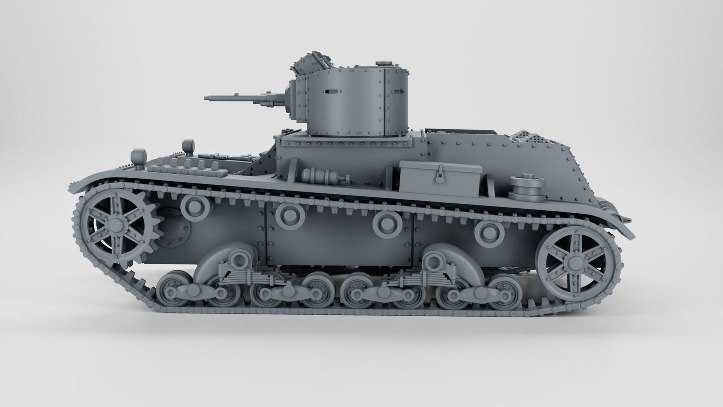 BA  Battlegroup Light Tank 7TP dw (twin turret) (Poland WW2)