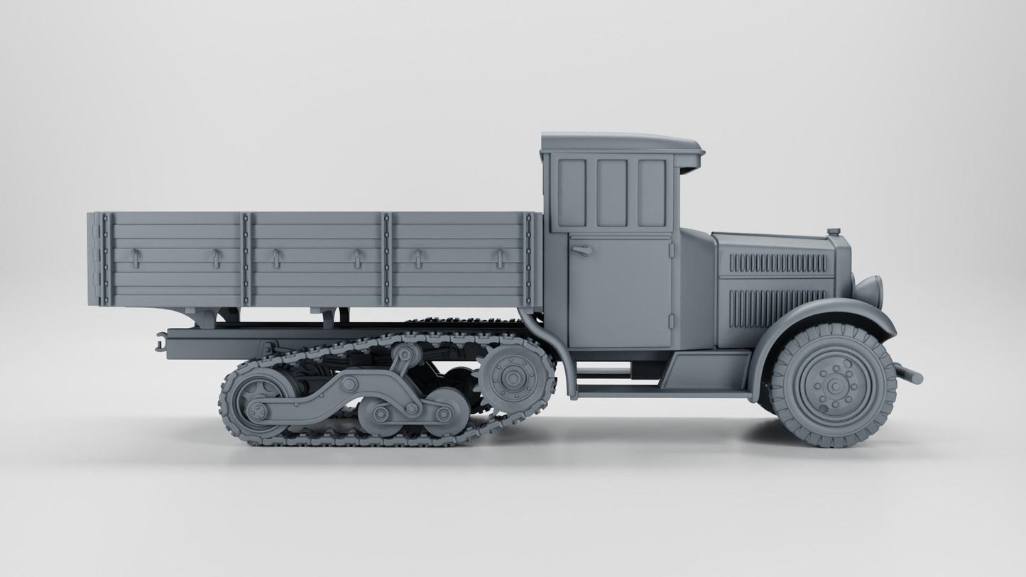 Bolt Action Battlegroup Artillery tractor C4P (Half-track Wz.34) (Poland WW2)