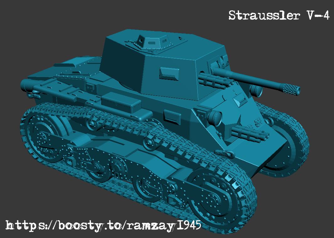 BA Battlegroup Straussler V4 (S) (Hungary, WW2) Various Scales