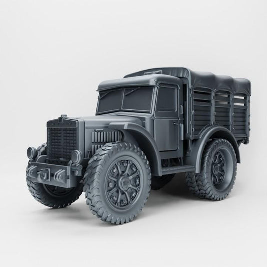 3D Printed Trattore Breda TP40 Model: 28mm WWII Wargaming Miniature