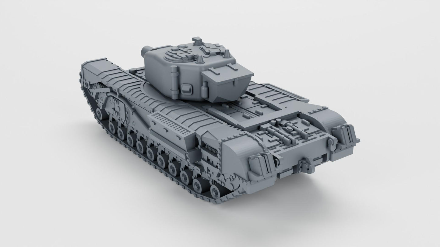 Bolt Action British Churchill MK IV 95mm Howitzer A.22 (Britain , WW2)