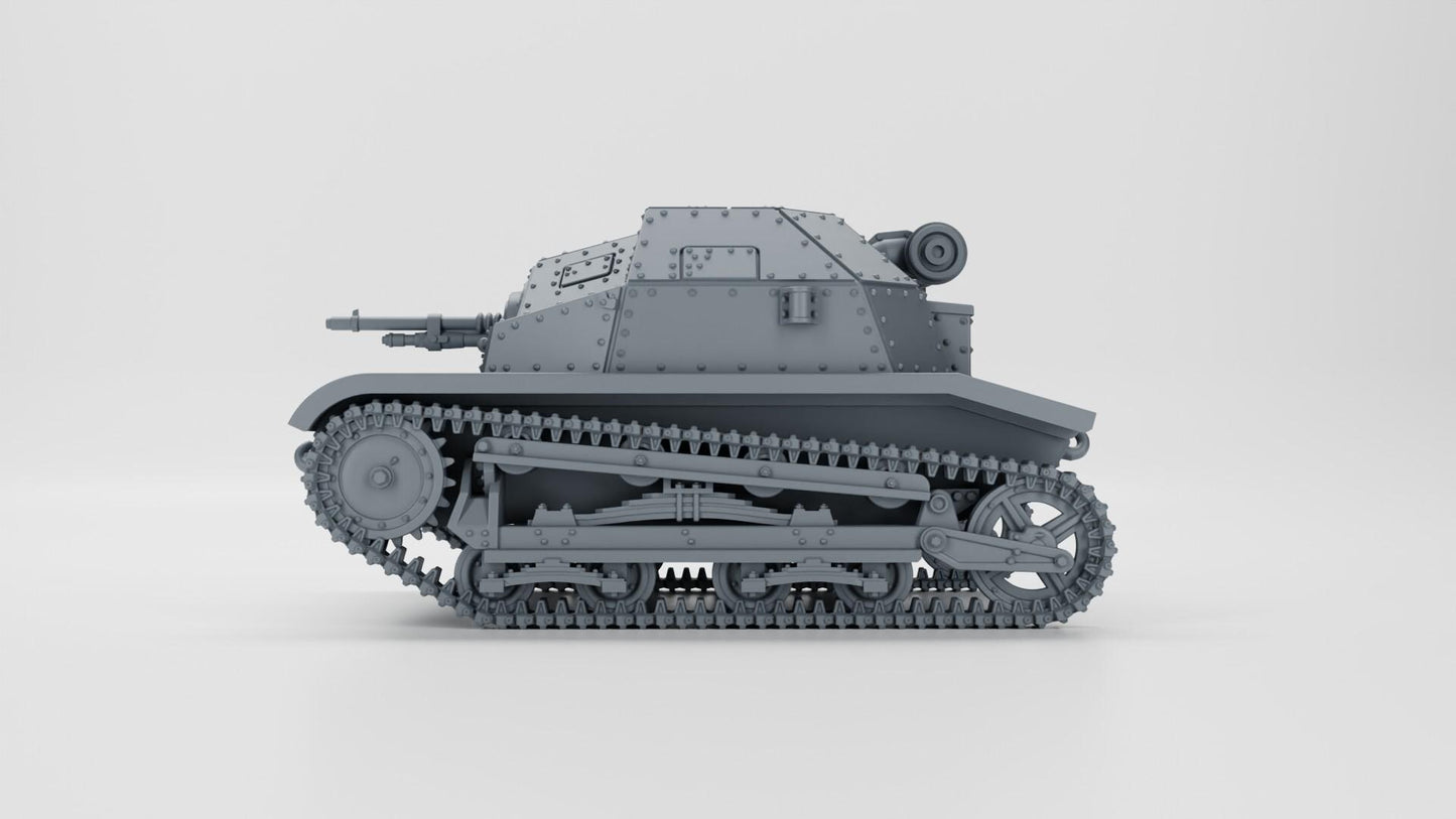 BA Battlegroup Polish TKS with 7.92 wz.25 Hotchkiss MG (Poland WW2)