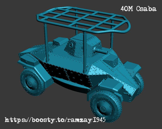 BA Battlegroup 40M Csaba (S) (Hungary, WW2) Various Scales