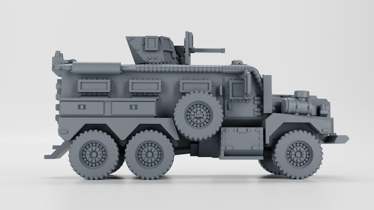 Cougar MRAP HE Miniature: Iraq War, Bolt Action Battlegroup (15/20/28mm)