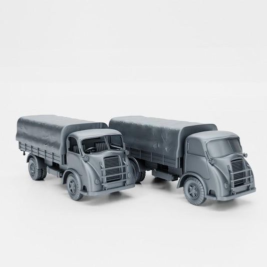 BA Battlegroup Heavy truck Alfa Romeo 800  (WW2 Italy ) 3D Printed Various Scales