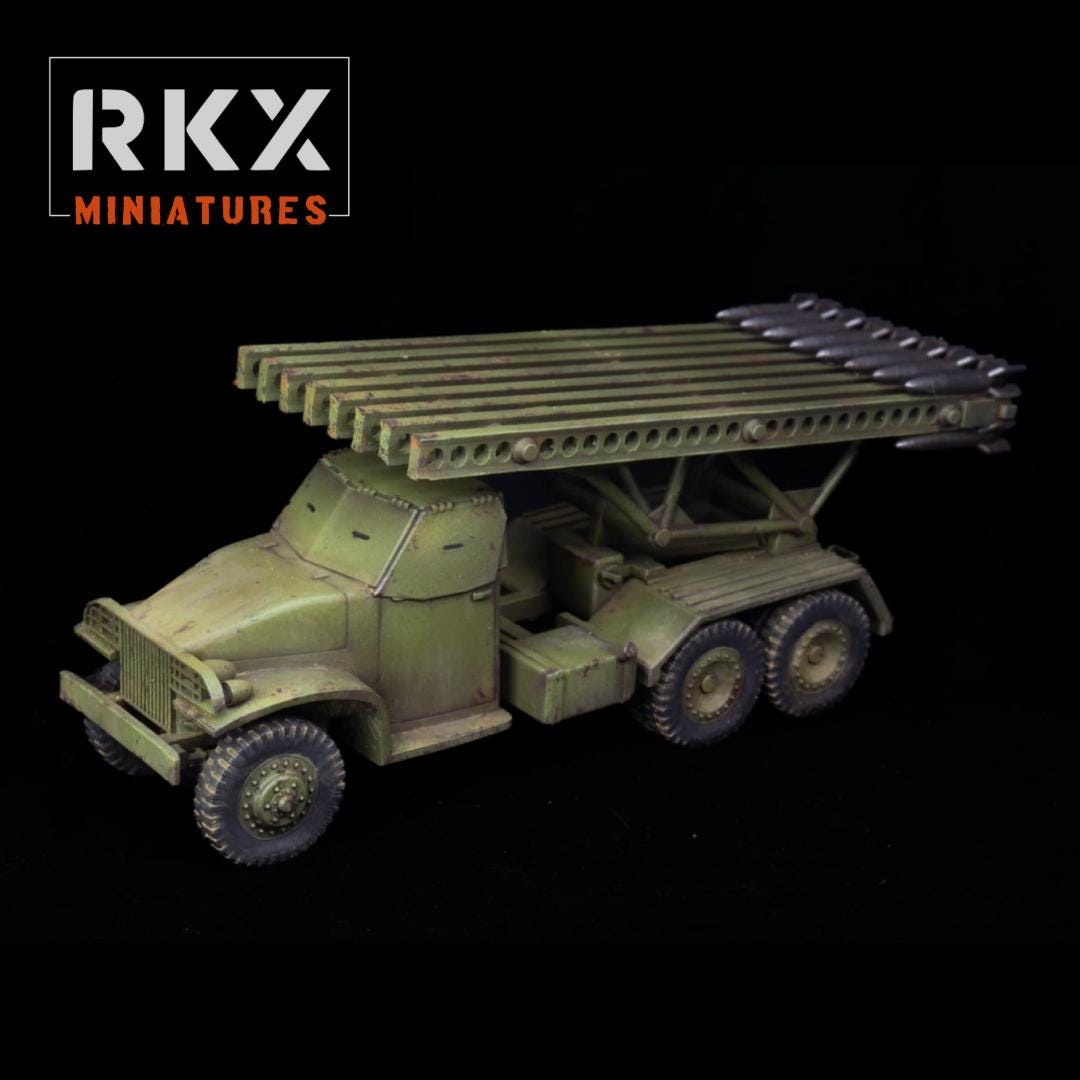 Soviet_Katyusha - Rocket Launcher (late War Fall of Berlin)  (USSR) (Soviet, WW2) Various Scales BA