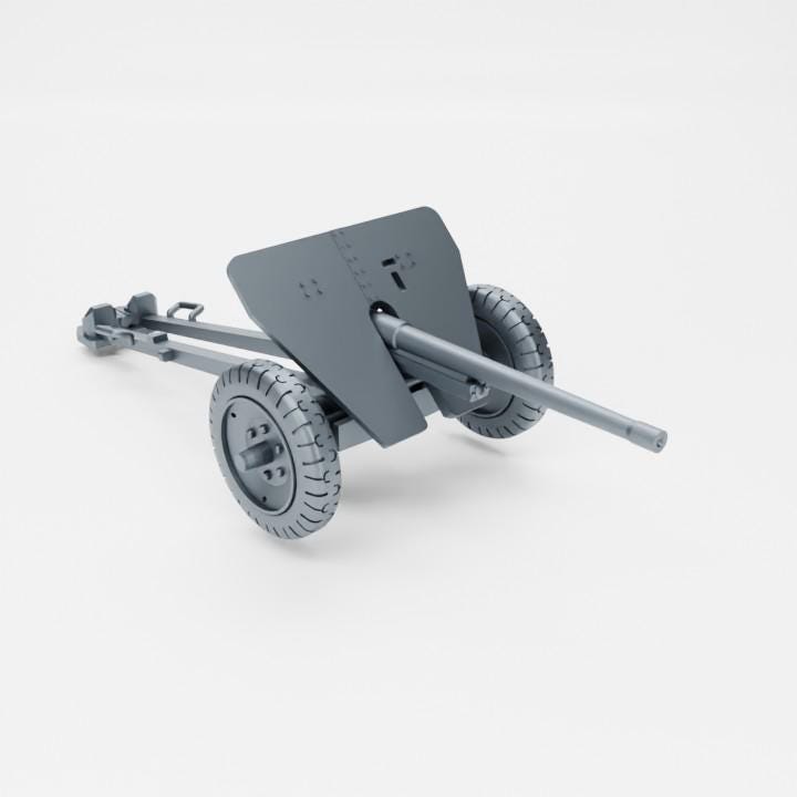 Battlegroup Imperial Japan Type_1_47mm Set of 2  Howitzer (Japan WW2) Various Scales