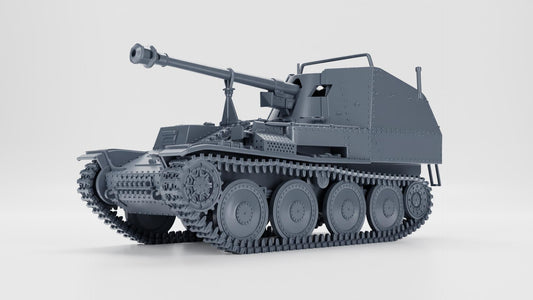 Marder III Ausf.M - Sd.Kfz.138: Resin 3D Printed Miniature