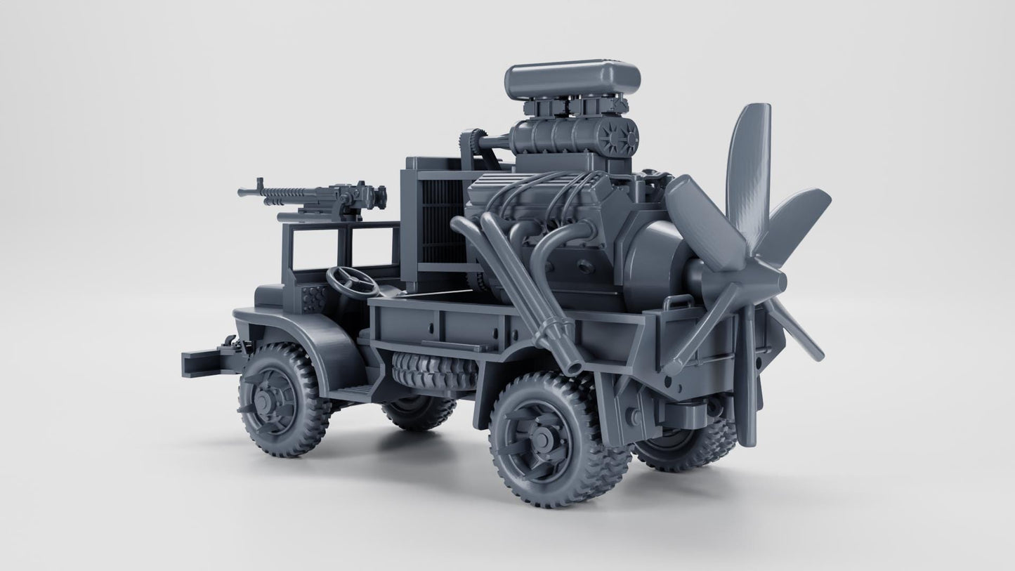 Ford GTB Burma Jeep (US, WW2) K47 Fallout Gaslands Weird War II 1-64