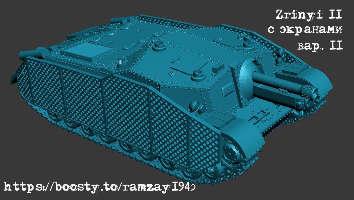 BA Battlegroup Zrinyi II (M)  (Hungary, WW2) Various Scales