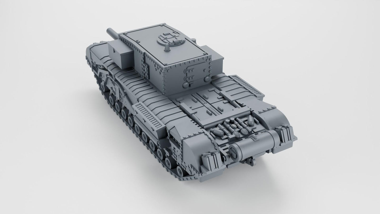 BA Battlegroup British Chruchill 3 Inch Gun Carrier (British WW2)