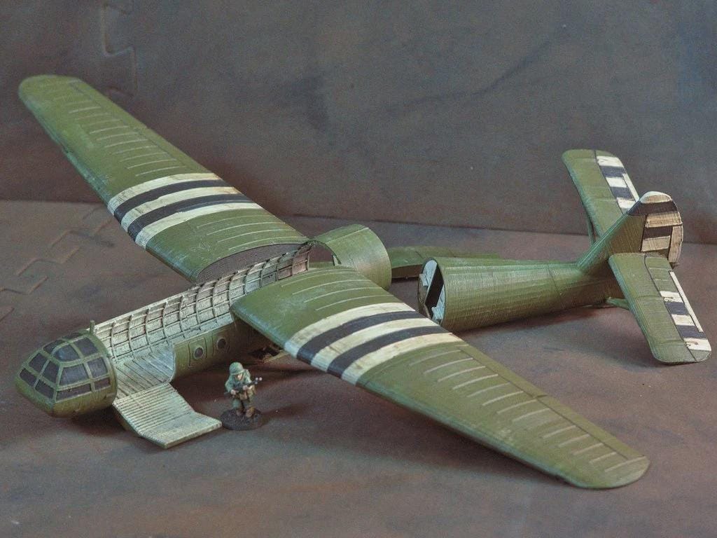 Airspeed AS.51 Horsa (UK , Ww2) Wargaming Terrain PLA Print