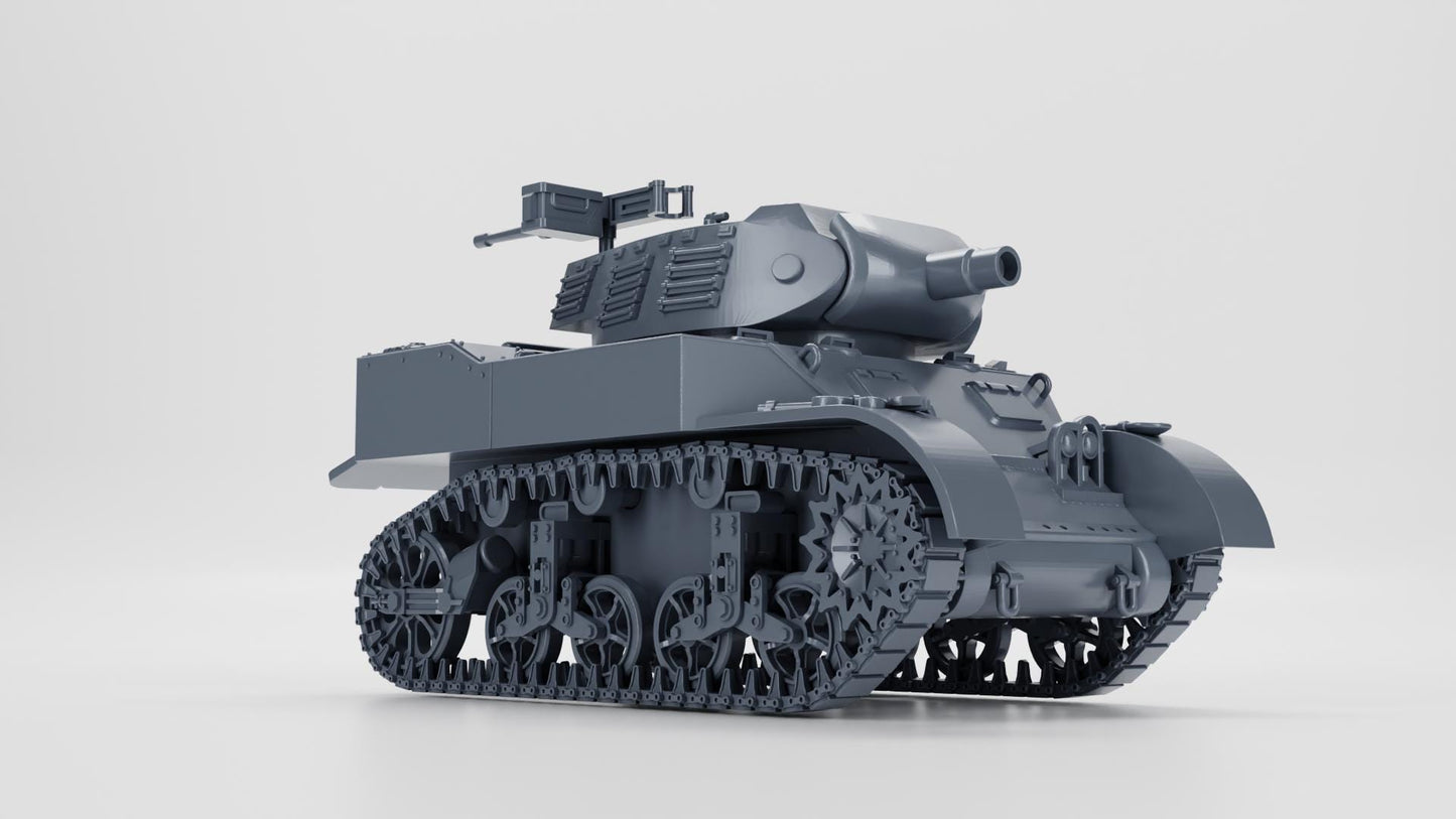 Ba Battlegroup M8 Scott Howitzer Motor Carriage (USA, WW2) Various Scales