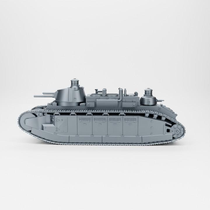 BA Battlegroup Super Heavy Tank French Char 2C (France, WW2)