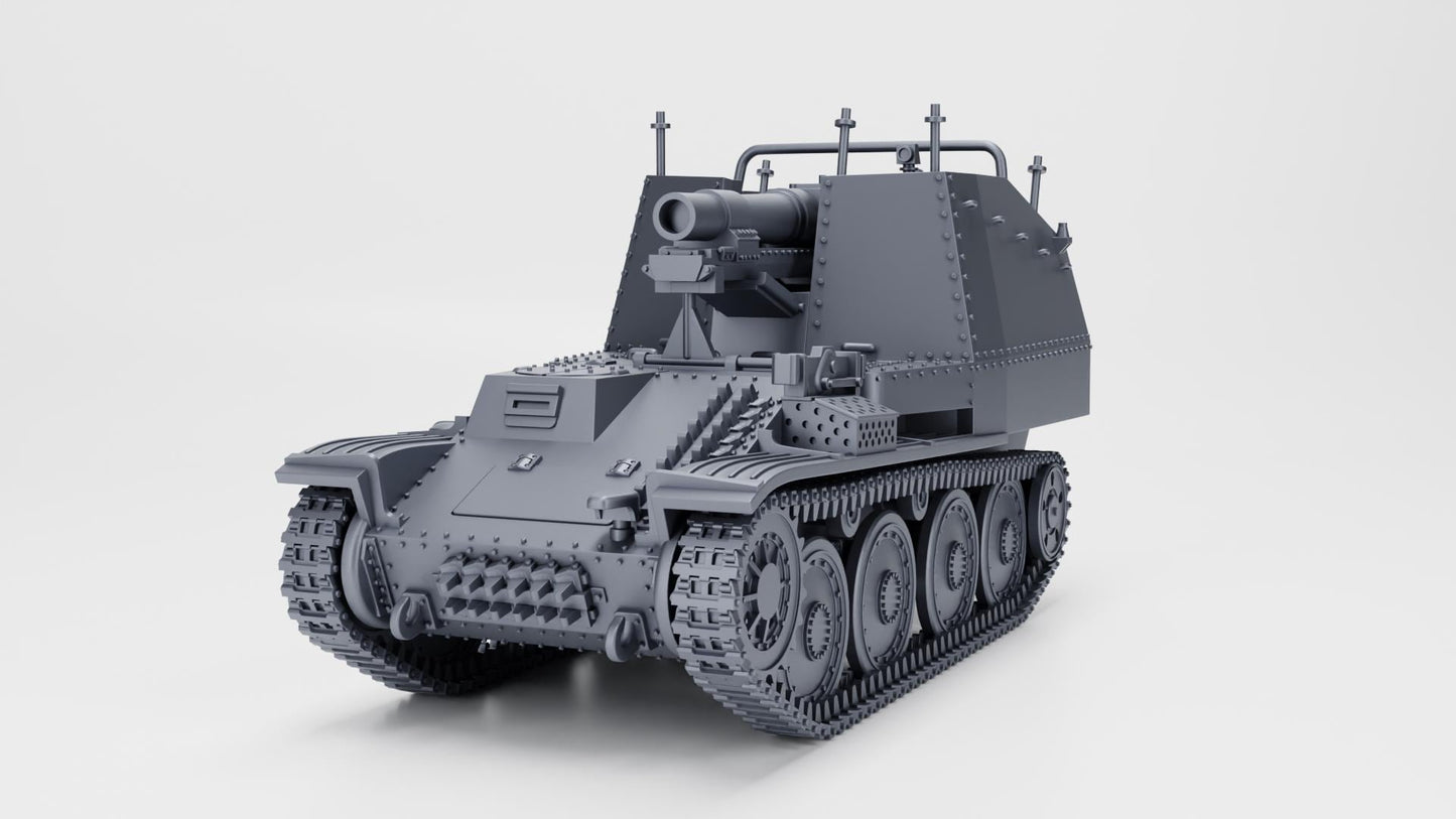BA Battlegroup sIG 33 auf Panzer 38(t) Ausf.K Grille  (Germany, WW2) Various Scales