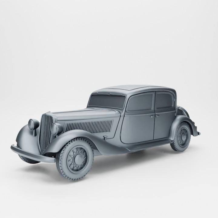 Fiat 527 Ardita – 3D Printed WWII Vehicle Miniature