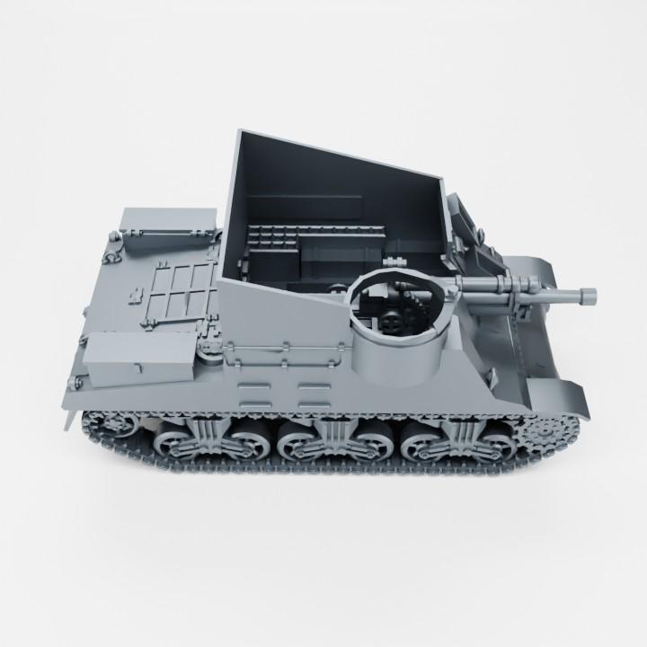 Bolt Action battlegroup British Canadian M7 Priest (Commonwealth, WW2) 3 Variants