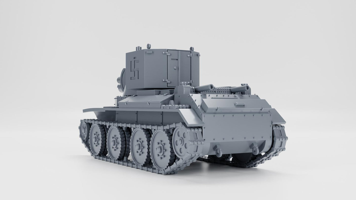 BA Battlegroup Assault tank BT-42 (Finnish Variant) (Soviet, WW2) Various Scales