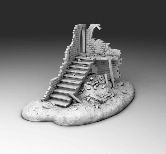 Wargaming Terrain   Arab Wall | 3D Printed Miniatures in 1:56 Scale Various Scales