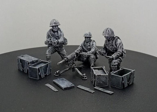 3D Printed Imperial Japan SNLF MMG Type 92 Miniature - 1:56 Scale