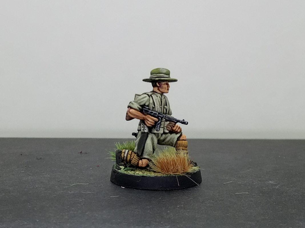 Gurkha combat squad(8) | 3D Printed Miniatures in 1:56 Scale Various Scales