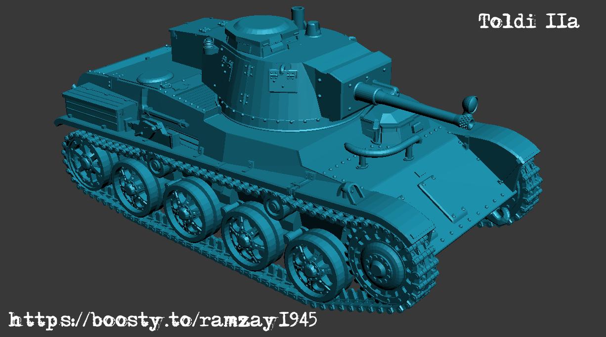 BA Battlegroup Toldi II A (S) (Hungary, WW2) Various Scales