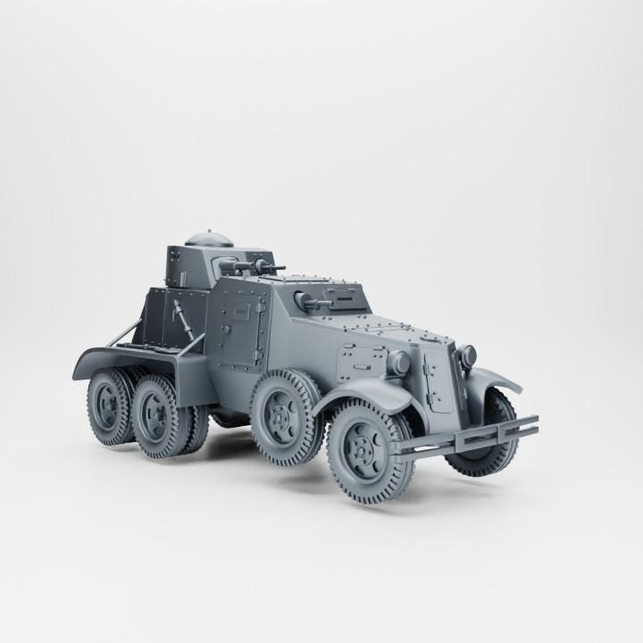 BA Battlegroup BA-27 Armoured Car (Soviet, WW2) Various Scales