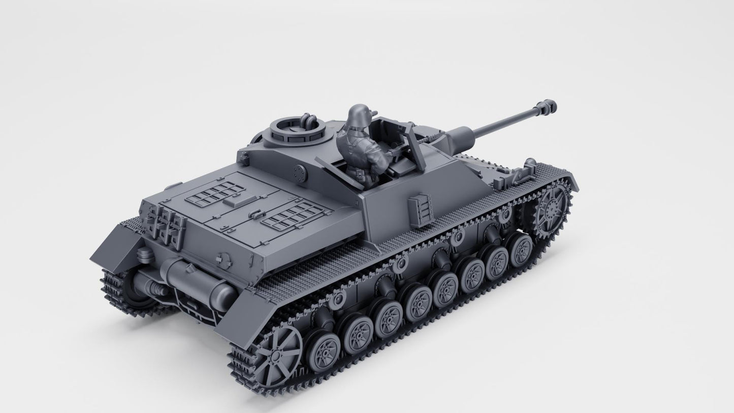 BA Battlegroup Stug IV (Sturmgeschütz IV) with Armoured shield   (Germany, WW2) Various Scales