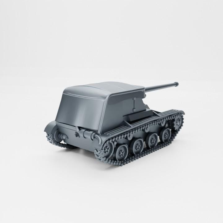 BA Battlegroup TACAM T60 Romanian Tank Destroyer (Romania, WW2) Team Yankee