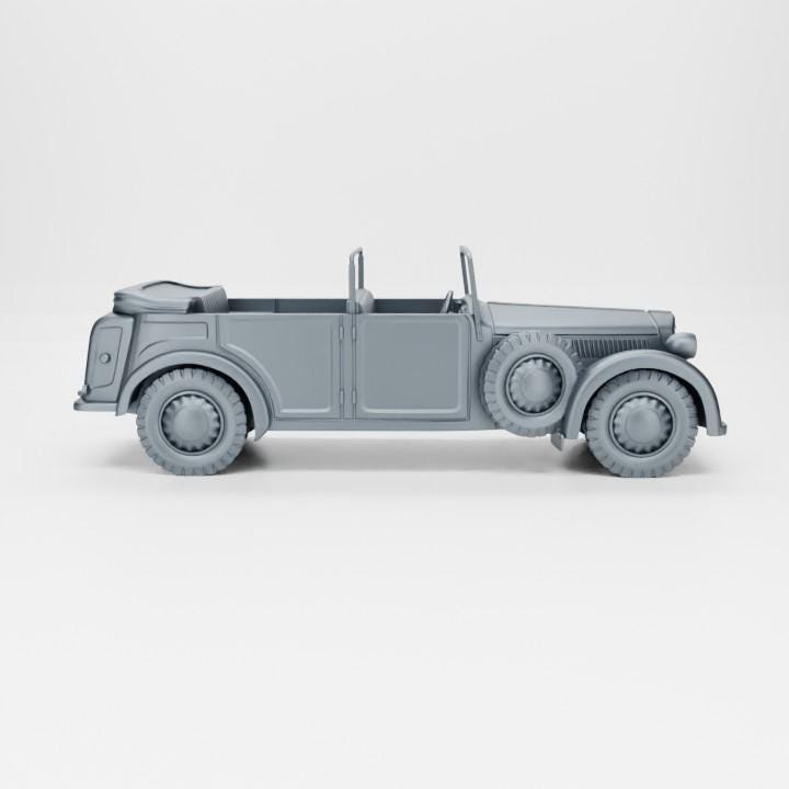 BA Battlegroup Lancia Aprilia Coloniale  (WW2 Italy ) 3D Printed Various Scales