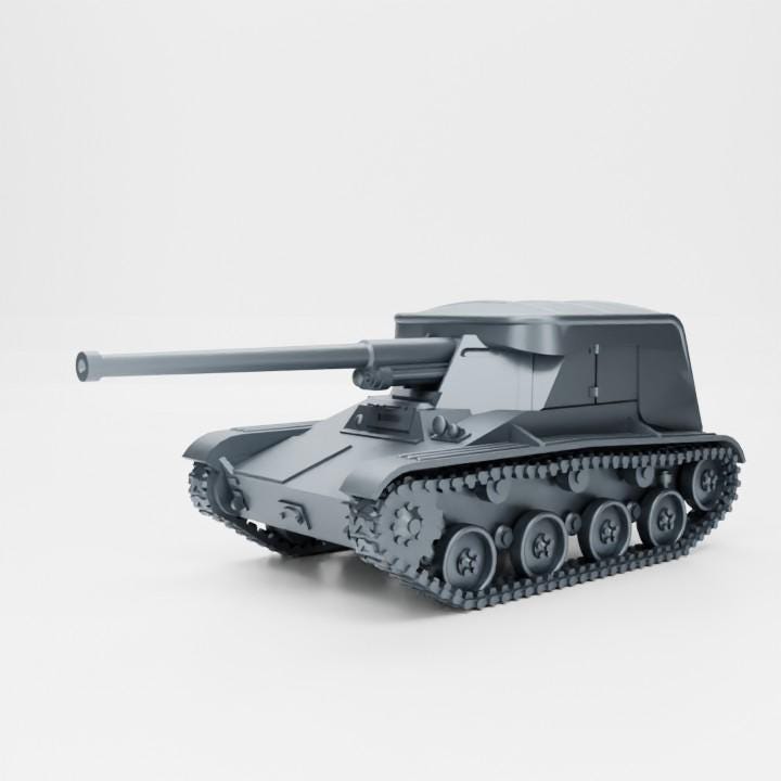 BA Battlegroup TACAM T60 Romanian Tank Destroyer (Romania, WW2) Team Yankee