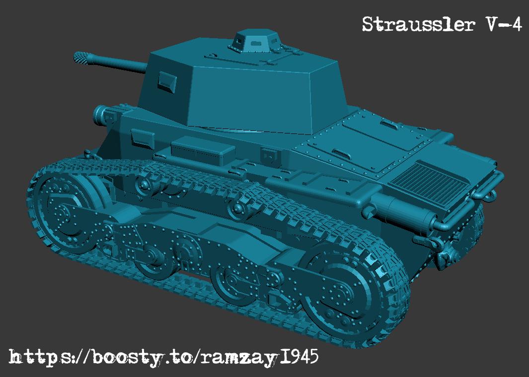 BA Battlegroup Straussler V4 (S) (Hungary, WW2) Various Scales