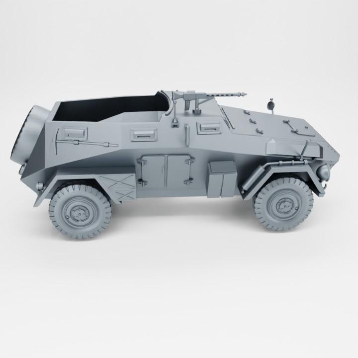 3D Printed WWII Sd.Kfz.247 Model: 28mm Wargaming Miniature